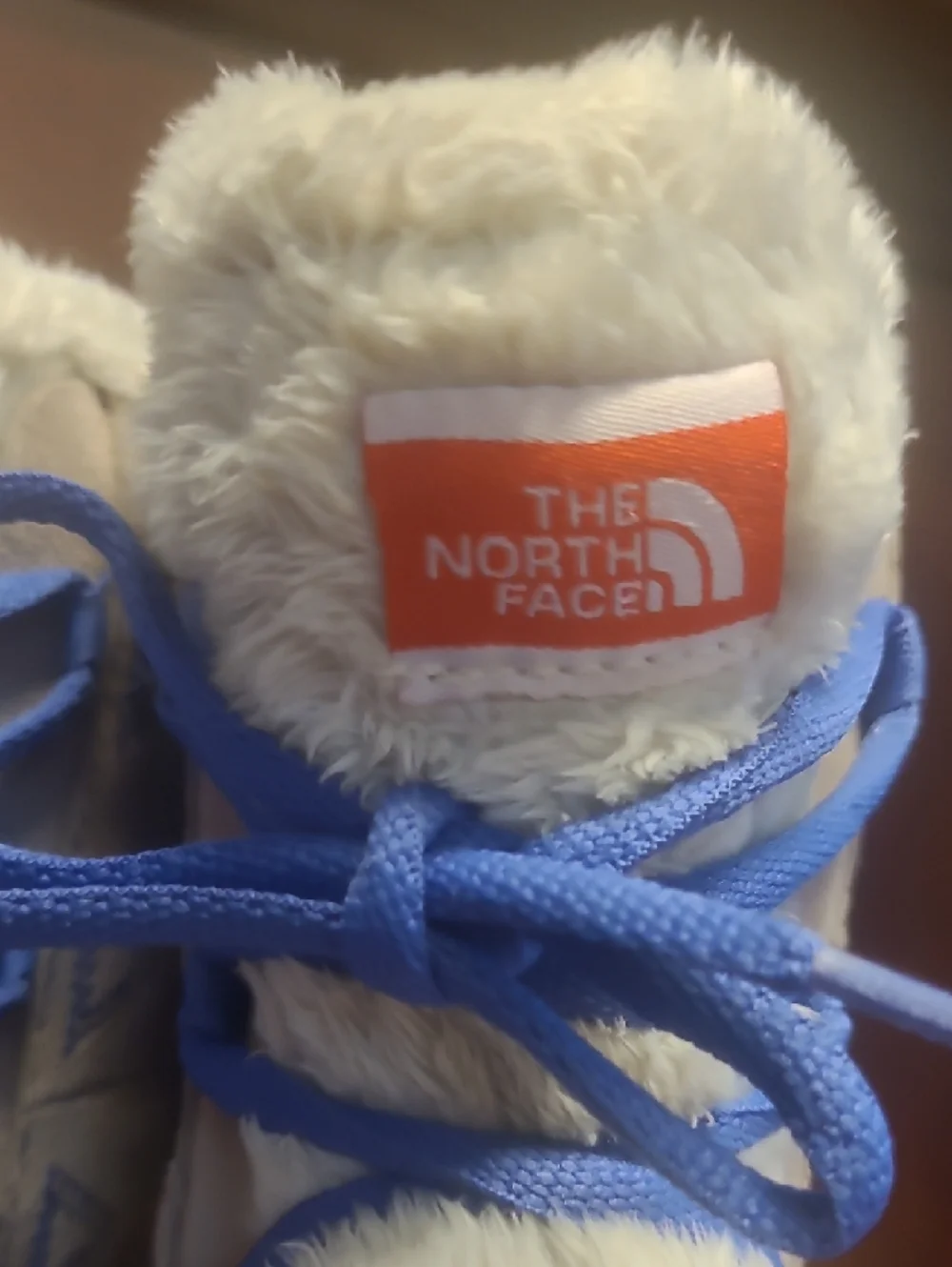 The North Face Kids Beige, Gray & Purple Winter Boots